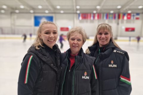 Siker határokon túl: Szűcsné Vedres Noémi, az Újpest Korcsolya Szakosztály vezetője