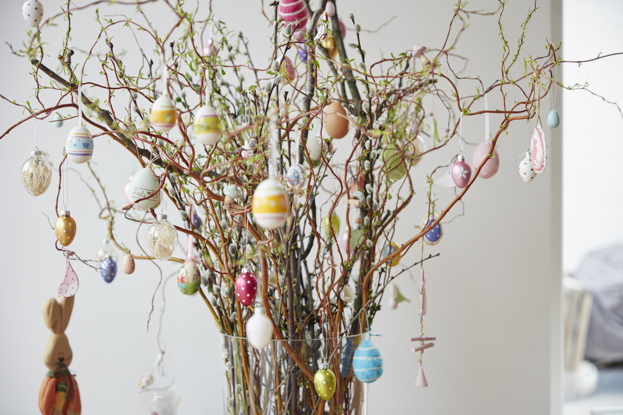 A húsvéti fa hagyománya a mai napig él.