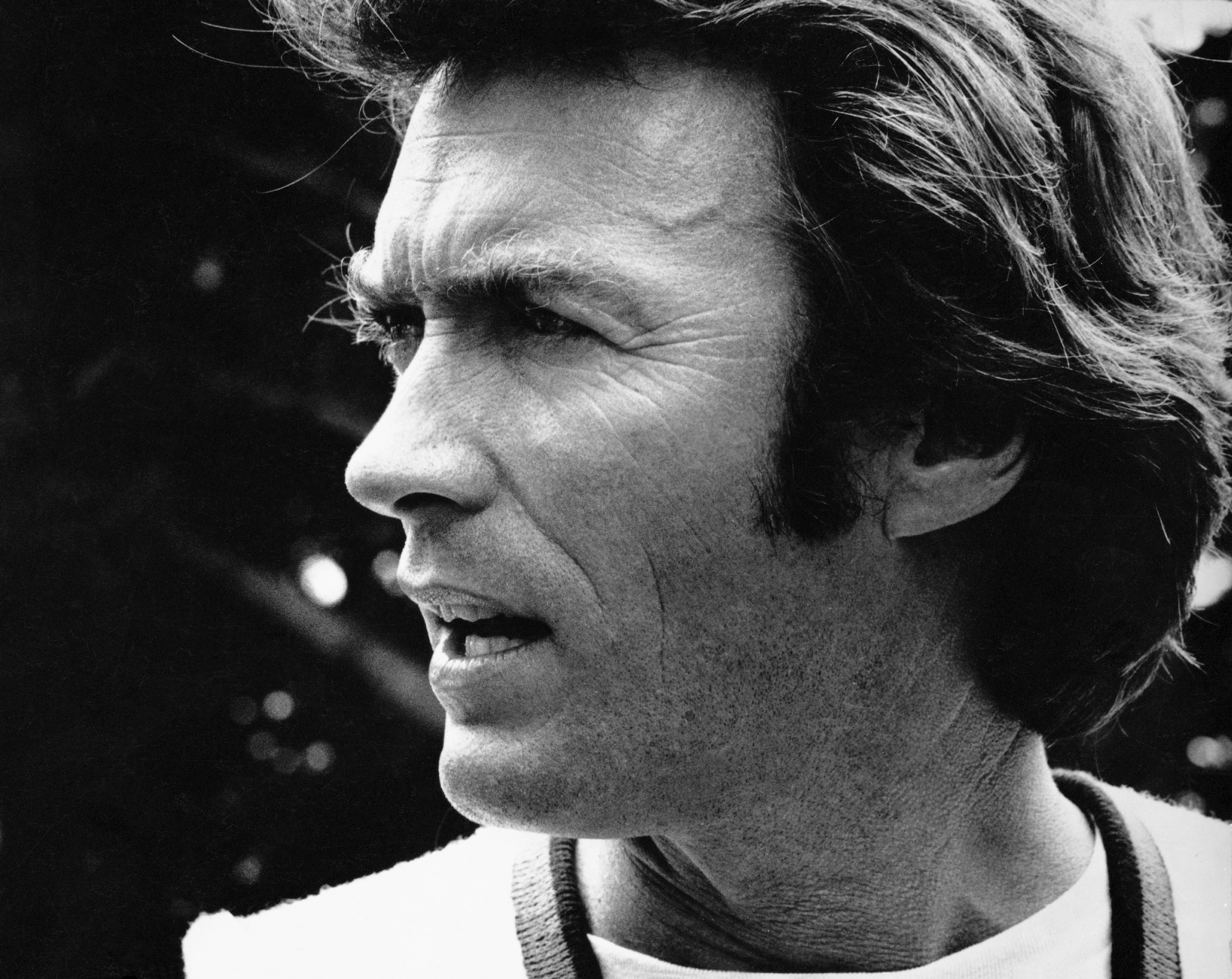 Közeli portré Clint Eastwoodról 1971-ben Kaliforniában