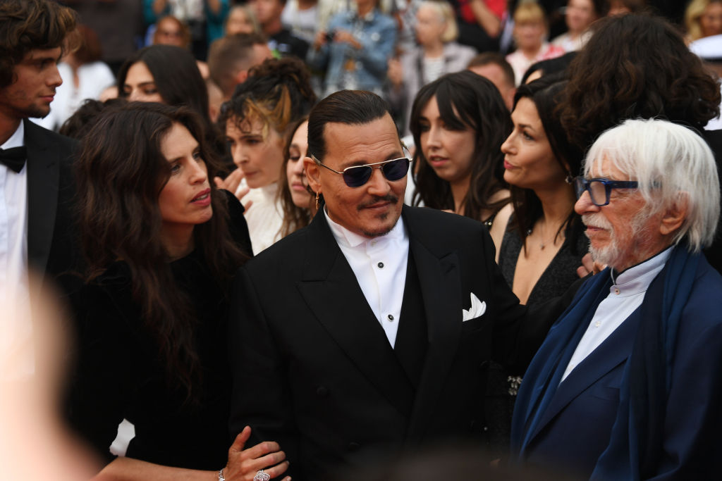 Johnny Depp a cannes-i filmfesztiválon