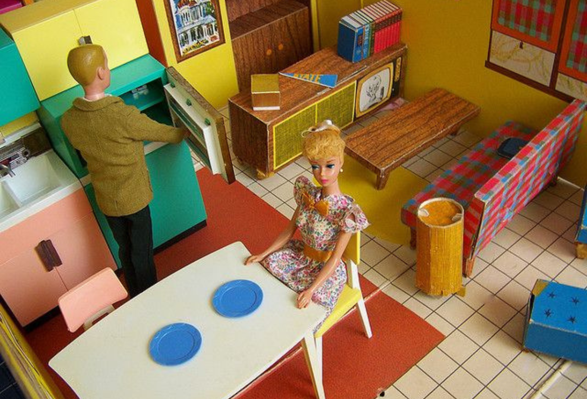 Az első Barbie álomház még nem is hasonlított a mostanihoz