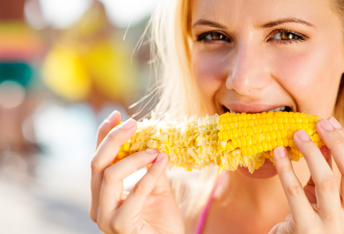A kukorica evése csőről árthat a fogaknak