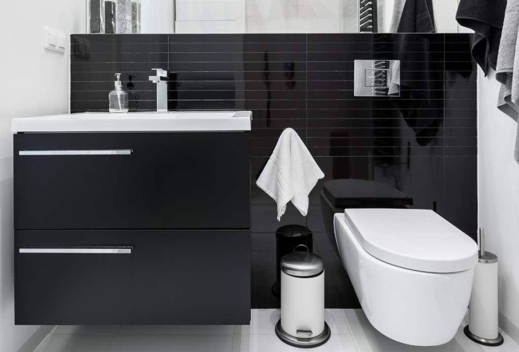 A fekete színű bútorok nyomasztóak lehetnek