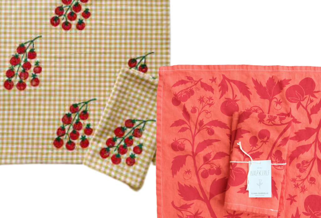 Textil szalvéták bármilyen alkalomra a paradicsomlány lakberendezéshez