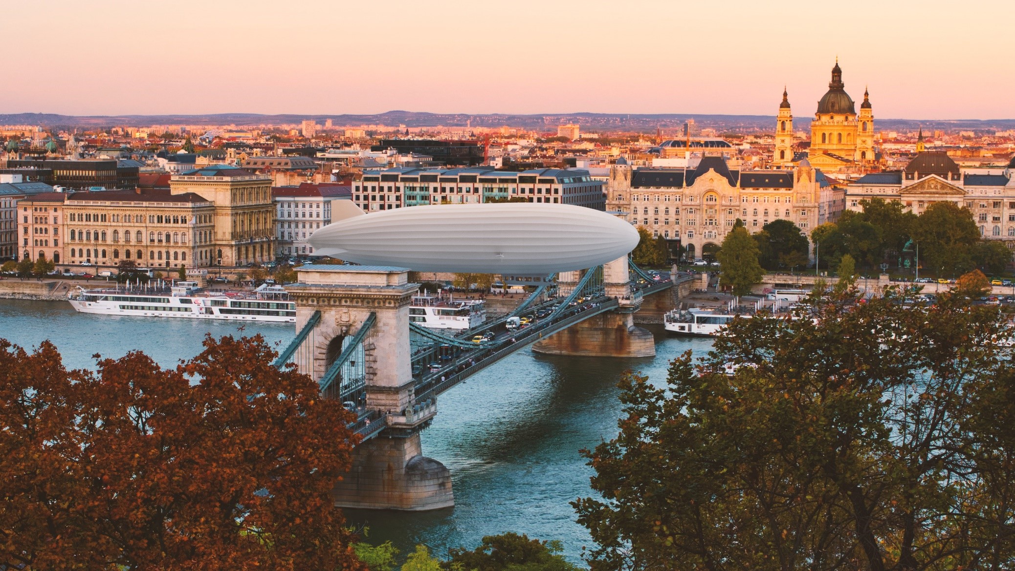 Gigantikus építmények lepték el Budapestet a National Geographic jóvoltából