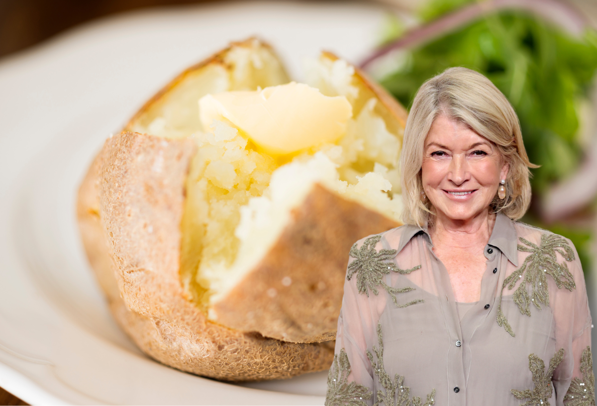 Martha Stewart sült krumpli