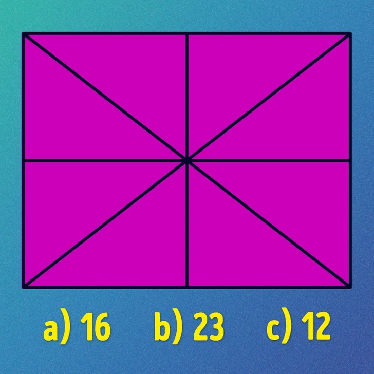 Hány háromszög van a képen? 