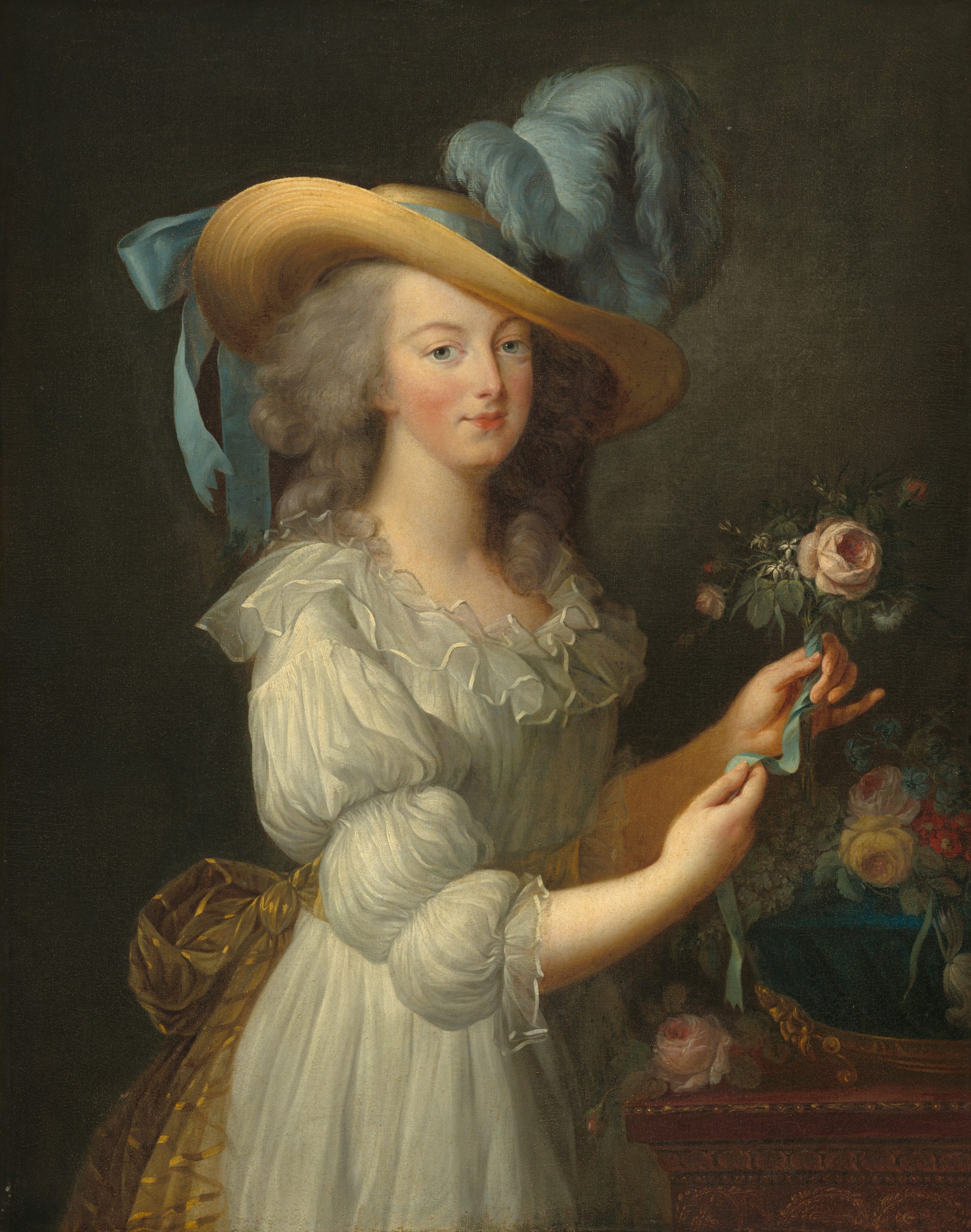 Marie Antoinette portréja Elisabeth Vigée-Lebrun után