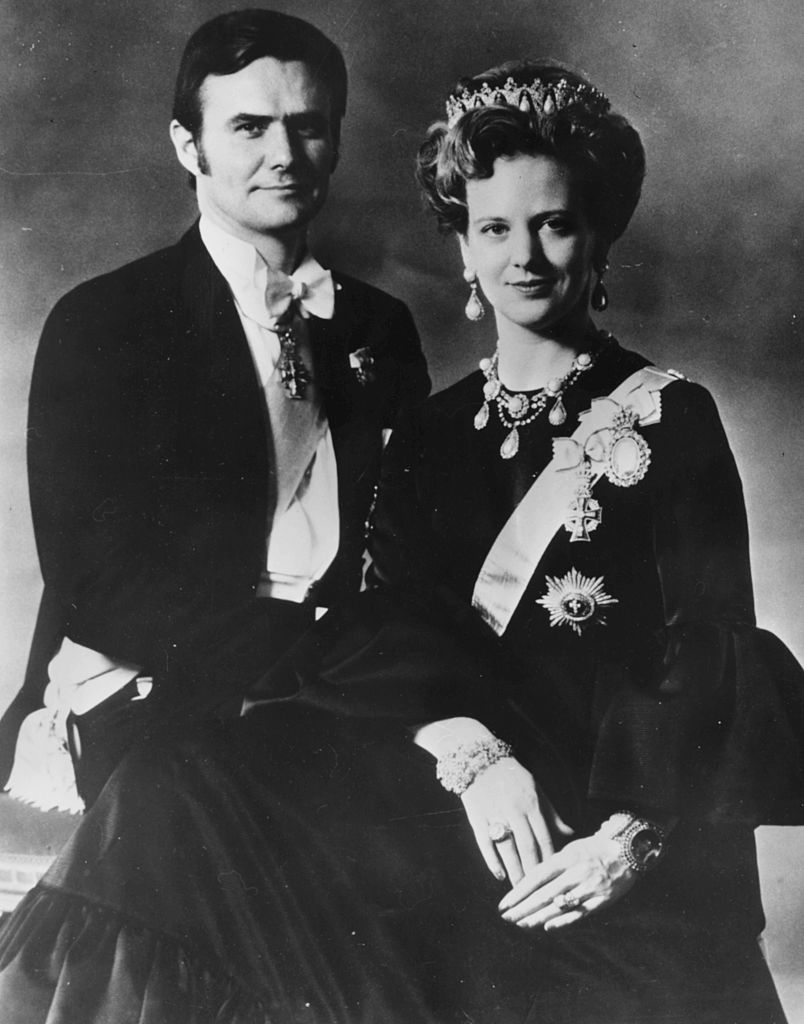 Az egyik első királynői portré Margitról és férjéről, Henrik hercegről, 1972. március 16.
