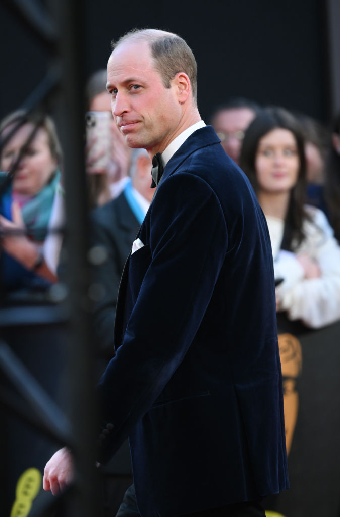 Vilmos herceg idén egyedül érkezett a BAFTA-díjátadóra.