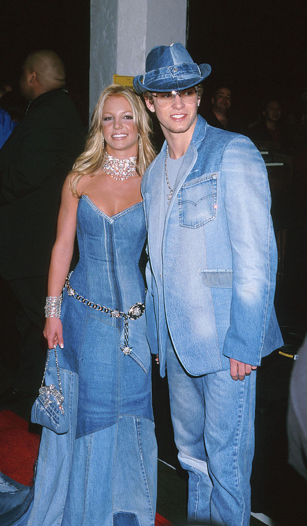 Britney Spears és Justin Timberlake farmerben