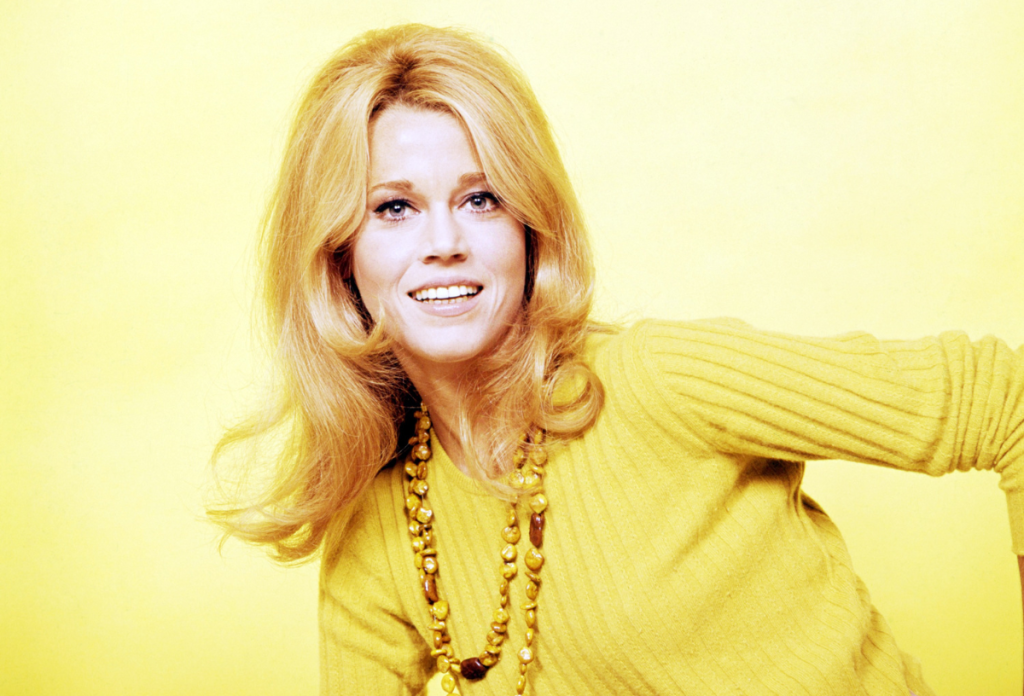 Jane Fonda megvariálta a frufrut a hetvenes években