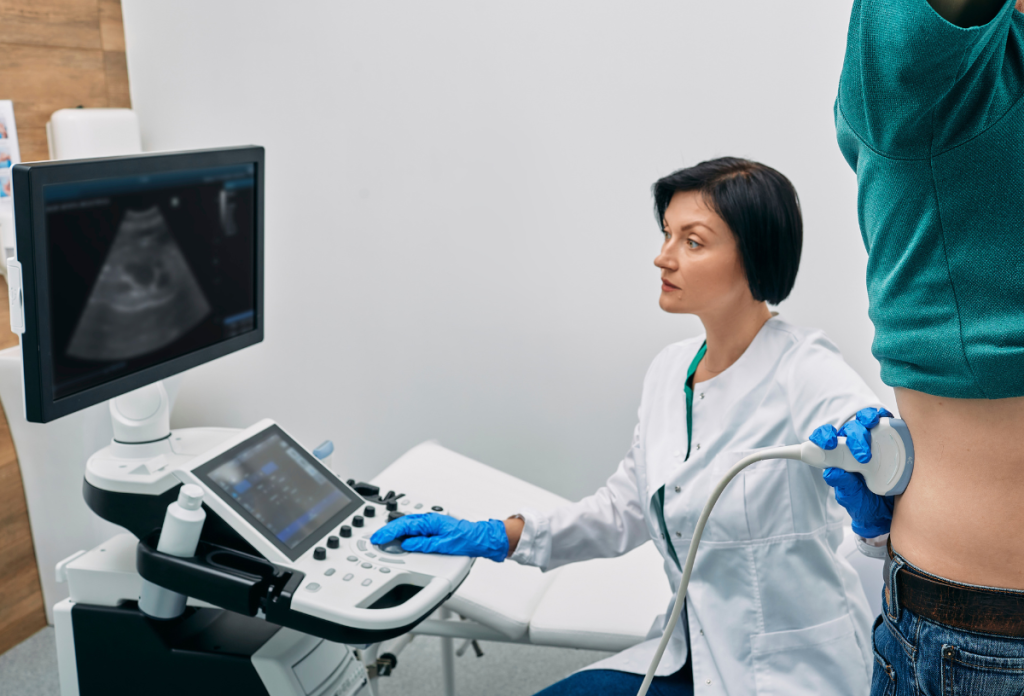 A vesebetegséget ultrahangvizsgálattal is megerősítheti az orvos