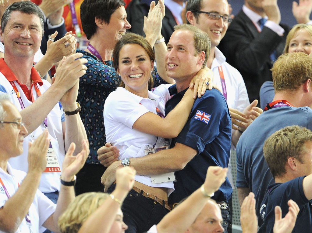 Vilmos herceg és Katalin hercegné az olimpiát ünnepelték