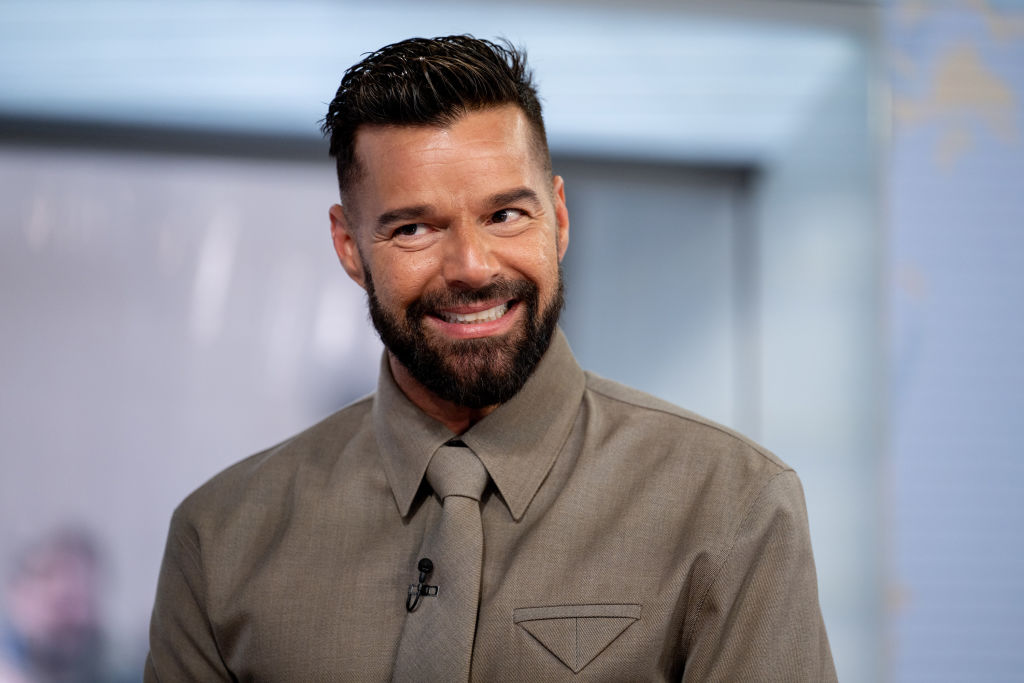 Ricky Martin félmeztelen
