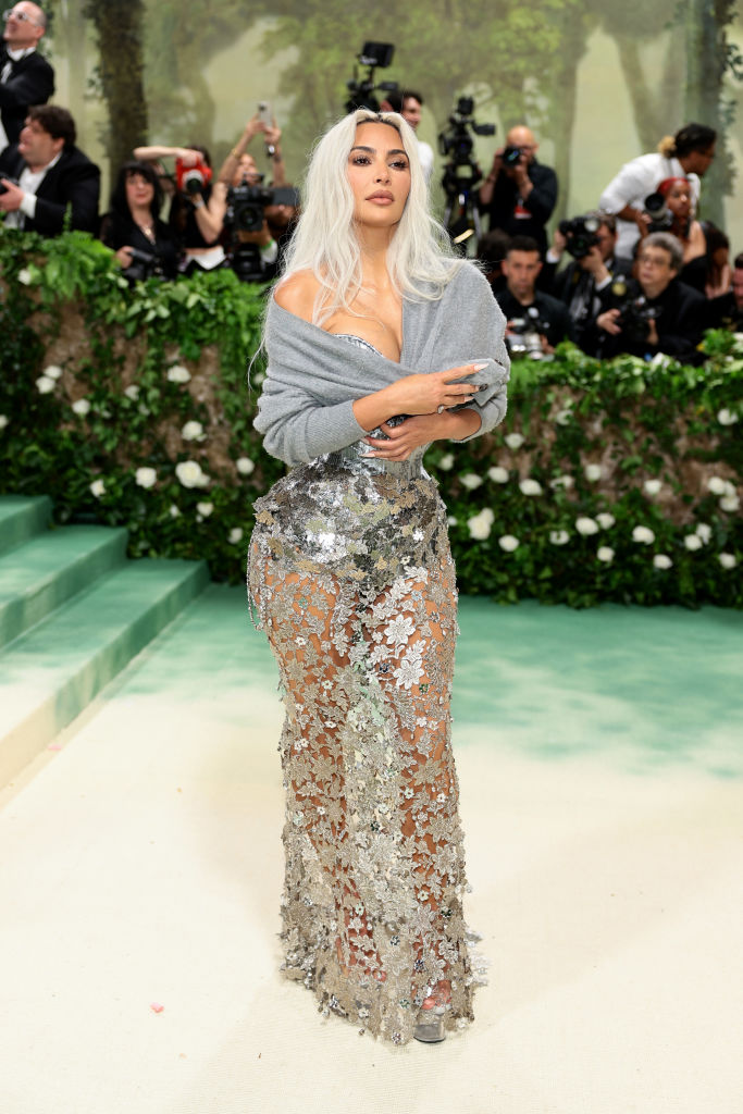 A 2024-es Met-gálán Kim Kardashian ruhája 
