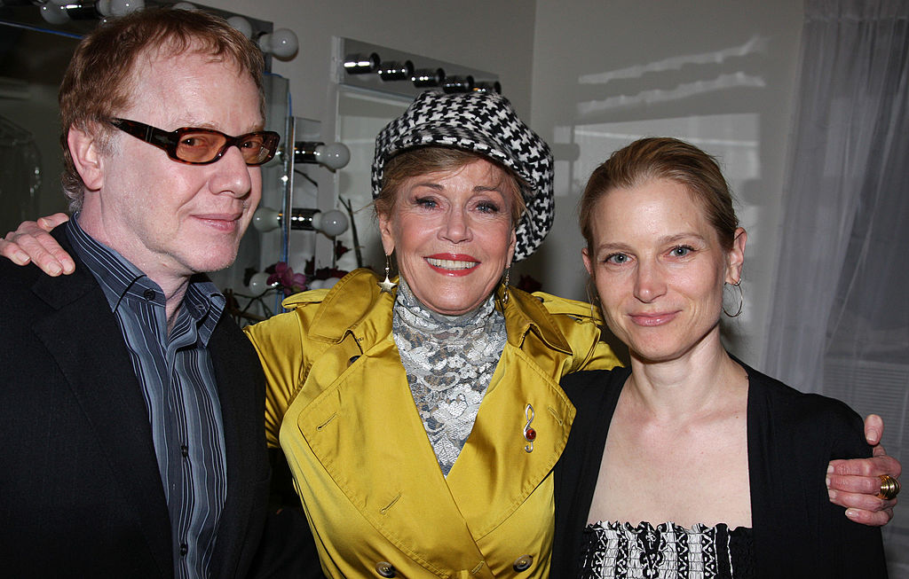 Danny Elfman, Jane Fonda és Bridget Fonda 2009-ben