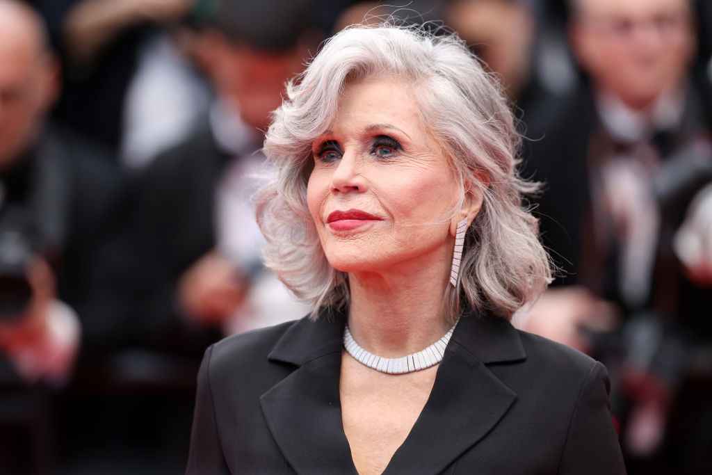 Jane Fonda legszebb ruhái a cannes-i filmfesztiválokról