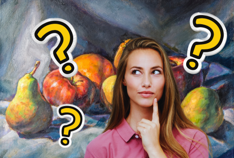 Műveltségi kvíz festmény