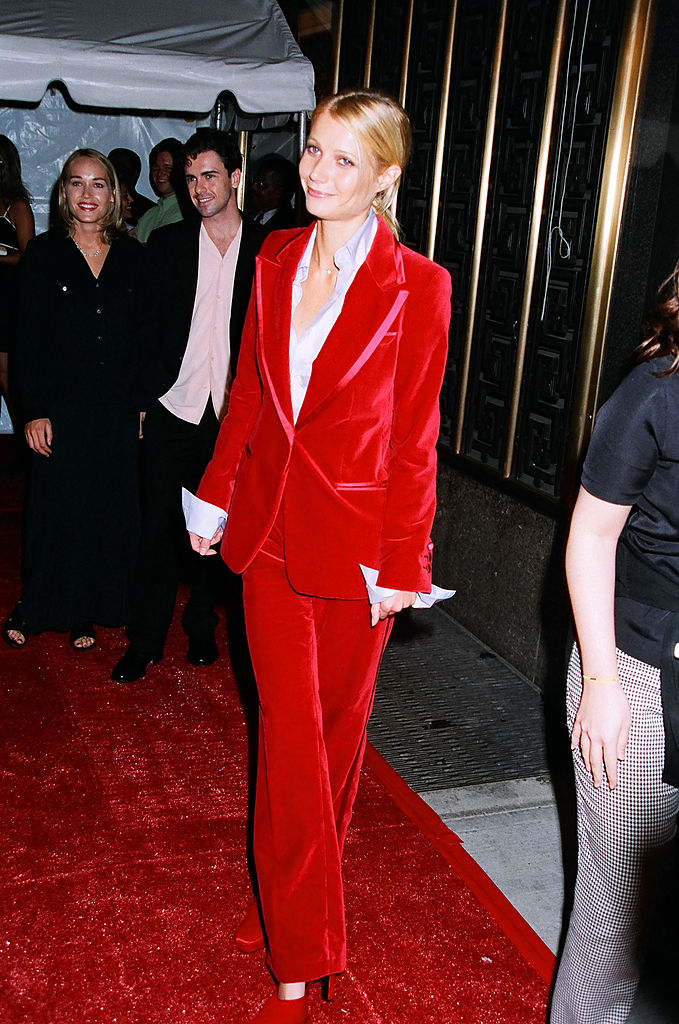 Gwyneth Paltrow vörös Gucci ruhában