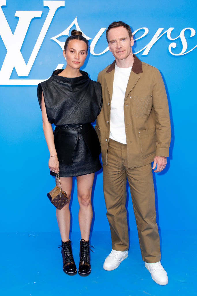 Alicia Vikander és Michael Fassbender Louis Vuittonban