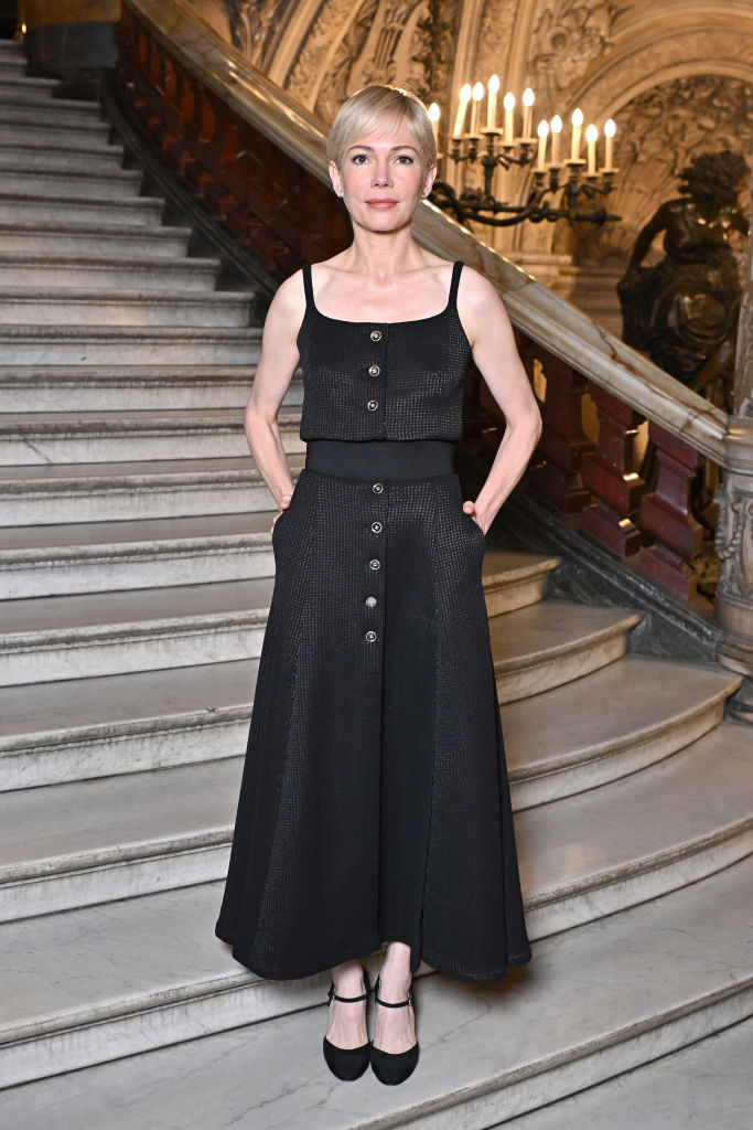 Michelle Williams a párizsi Haute Couture Héten