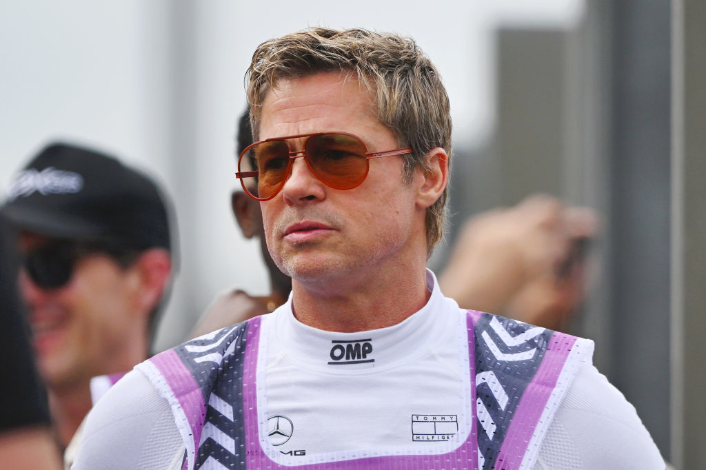 Brad Pitt fia baleset