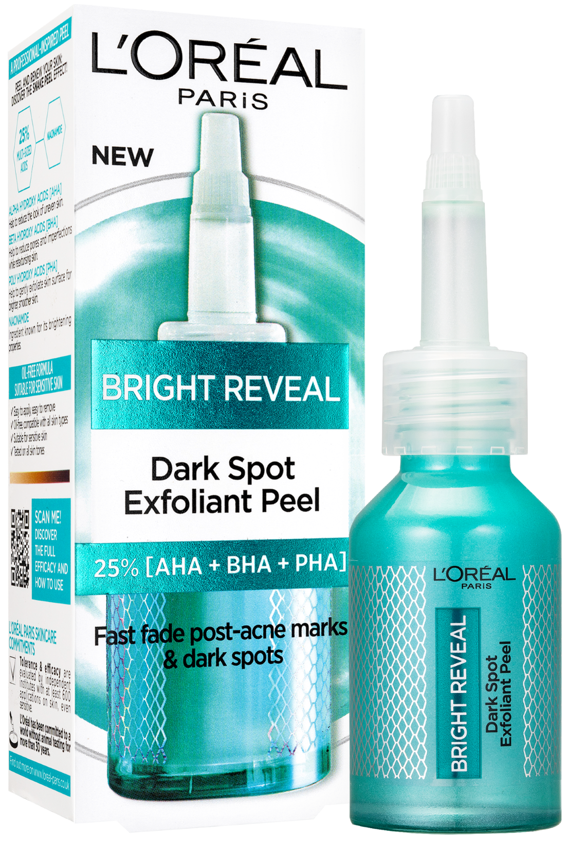 L'Oréal Paris Bright Reveal sötét foltok elleni hámlasztó