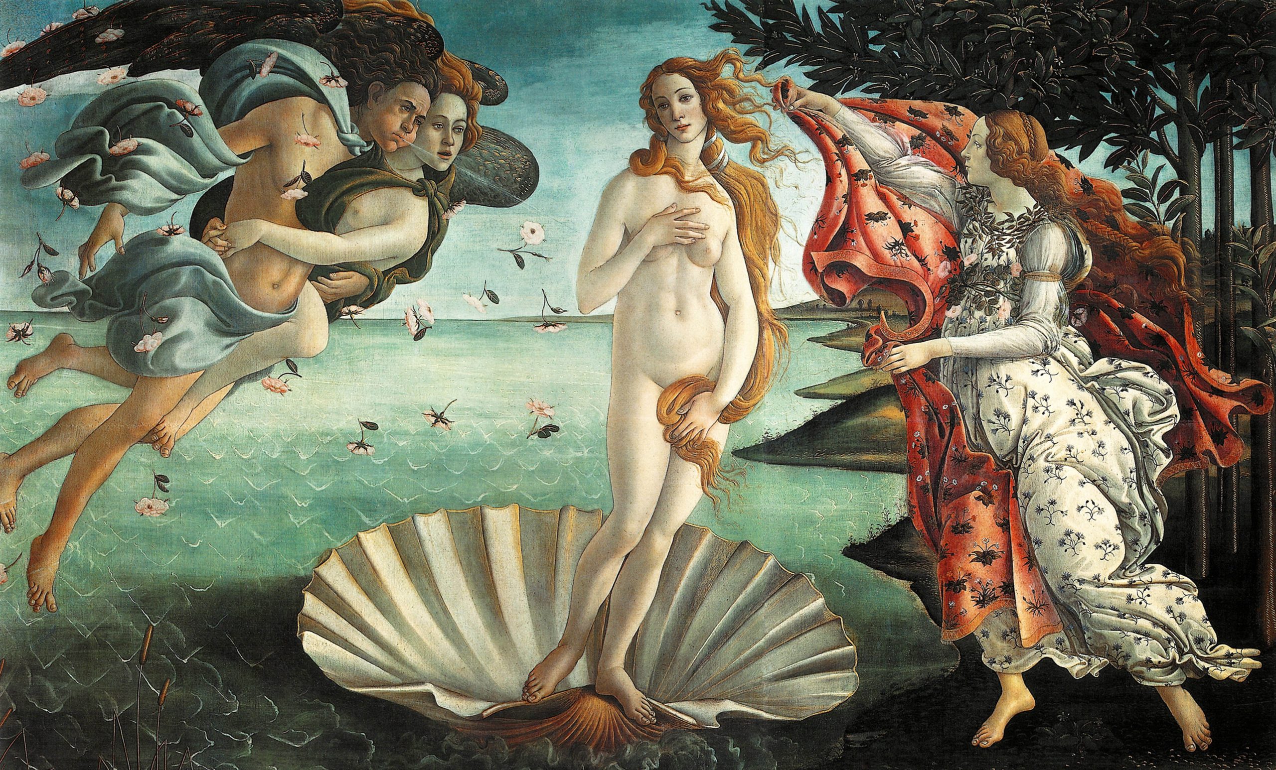 Vénusz-születése-Botticelli