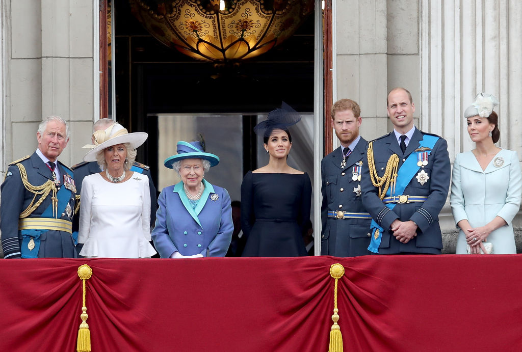 A brit királyi család 2018-ban 