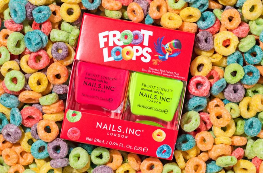 Nails.INC x Froot Loops Collection illatos körömlakkok