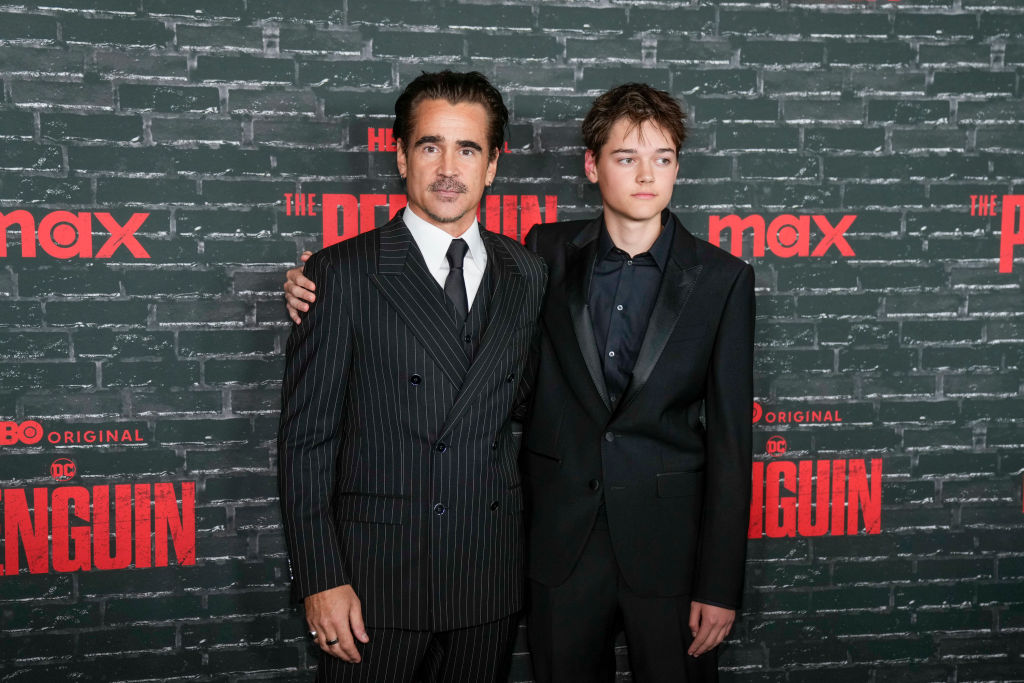 Colin Farrell fia Pingvin premier