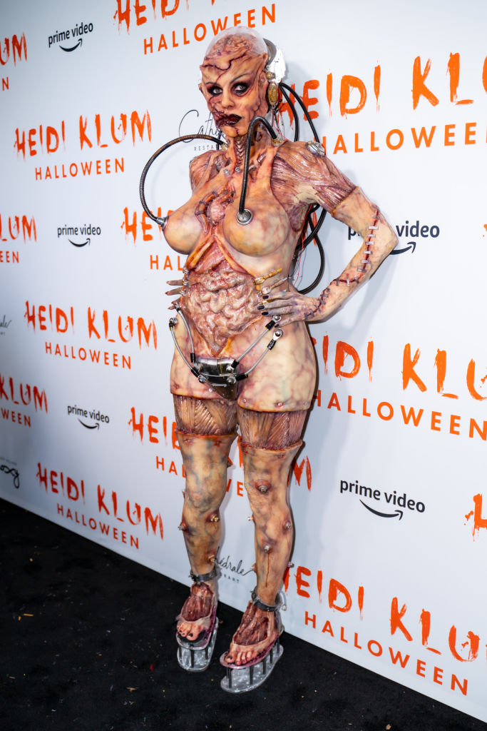 Heidi Klum 2019-es halloweeni jelmeze