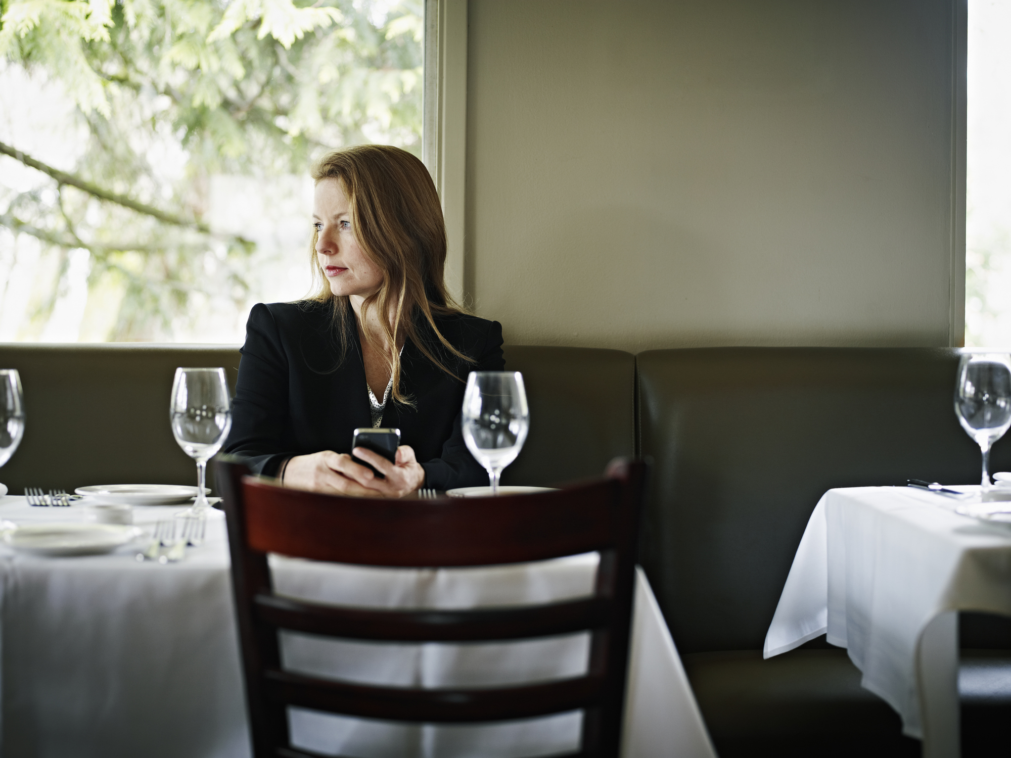 Solo dining egyedül étteremben