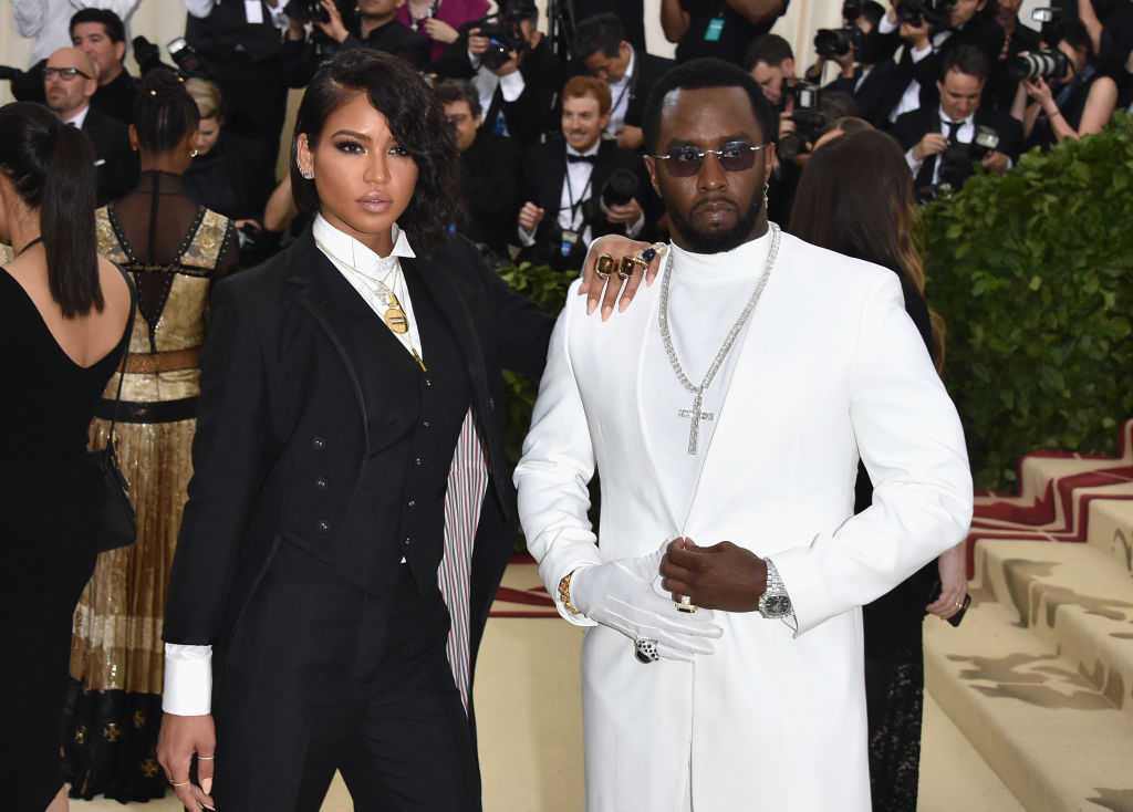 Cassie Ventura és P. Diddy a 2018-as Met-gálán