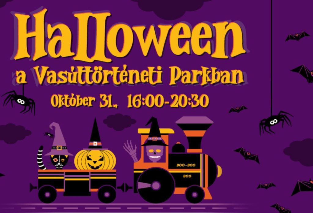 Halloweeni hangulat lesz a Vasúttörténeti Parkban is október 31-én