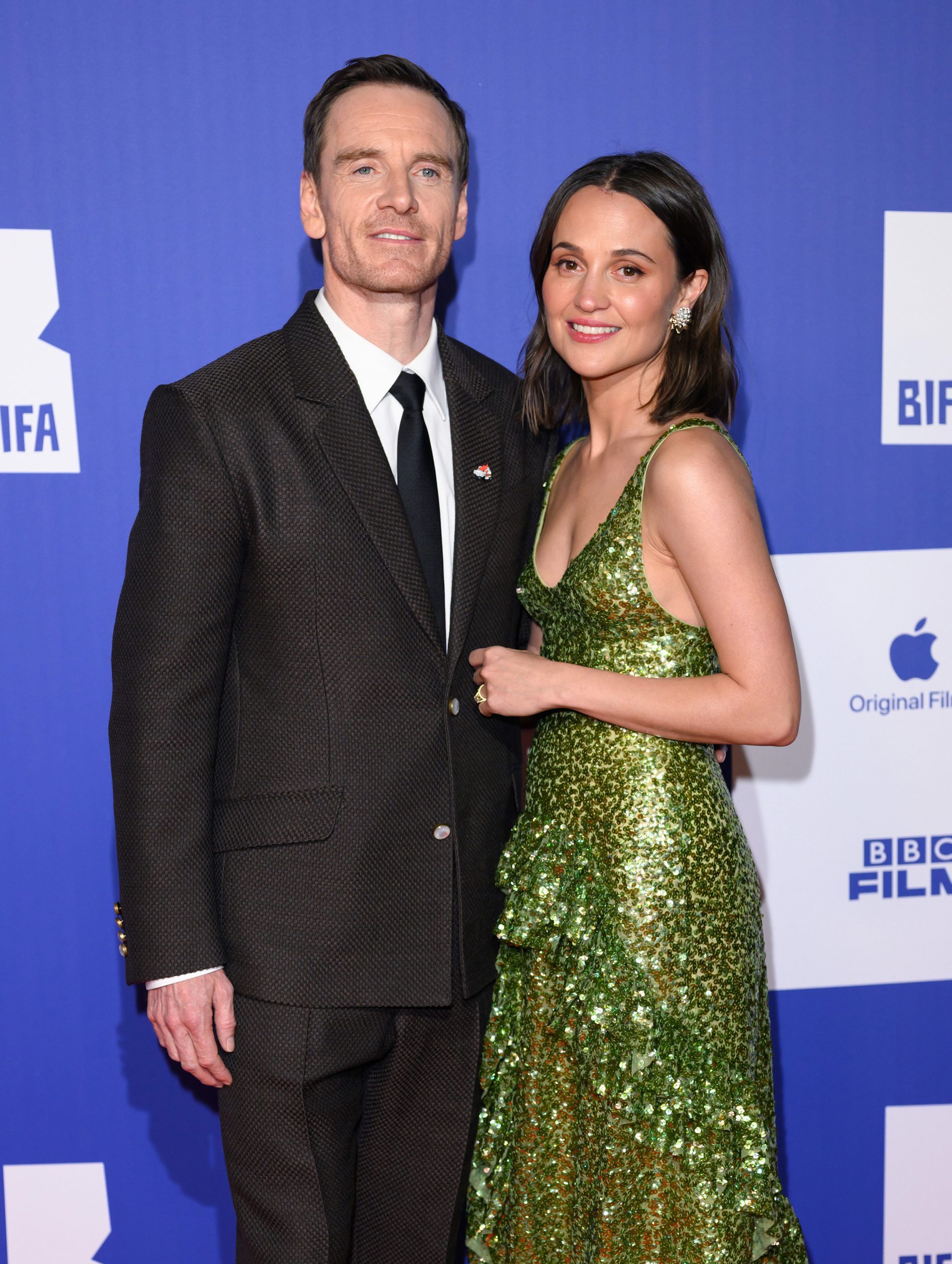 Michael Fassbender és Alicia Vikander a 27. British Independent Film Awards-on Londonban 2024. december 8-án. 