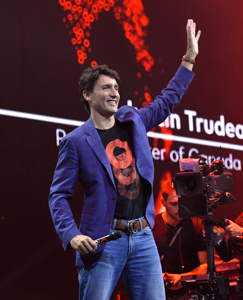 Justin Trudeau tökéletesen kombinálta a sportos stílust és a zakót