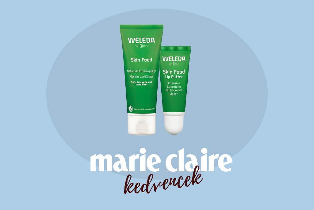 Weleda Skin Food ajakvaj és Skin Food intenzíven tápláló bőrápoló krém arcra és testre