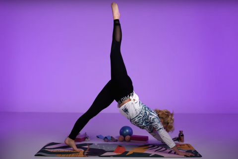 Marie Claire MOVE: Exkluzív pilates videók Meizer Stift Bernadett-től