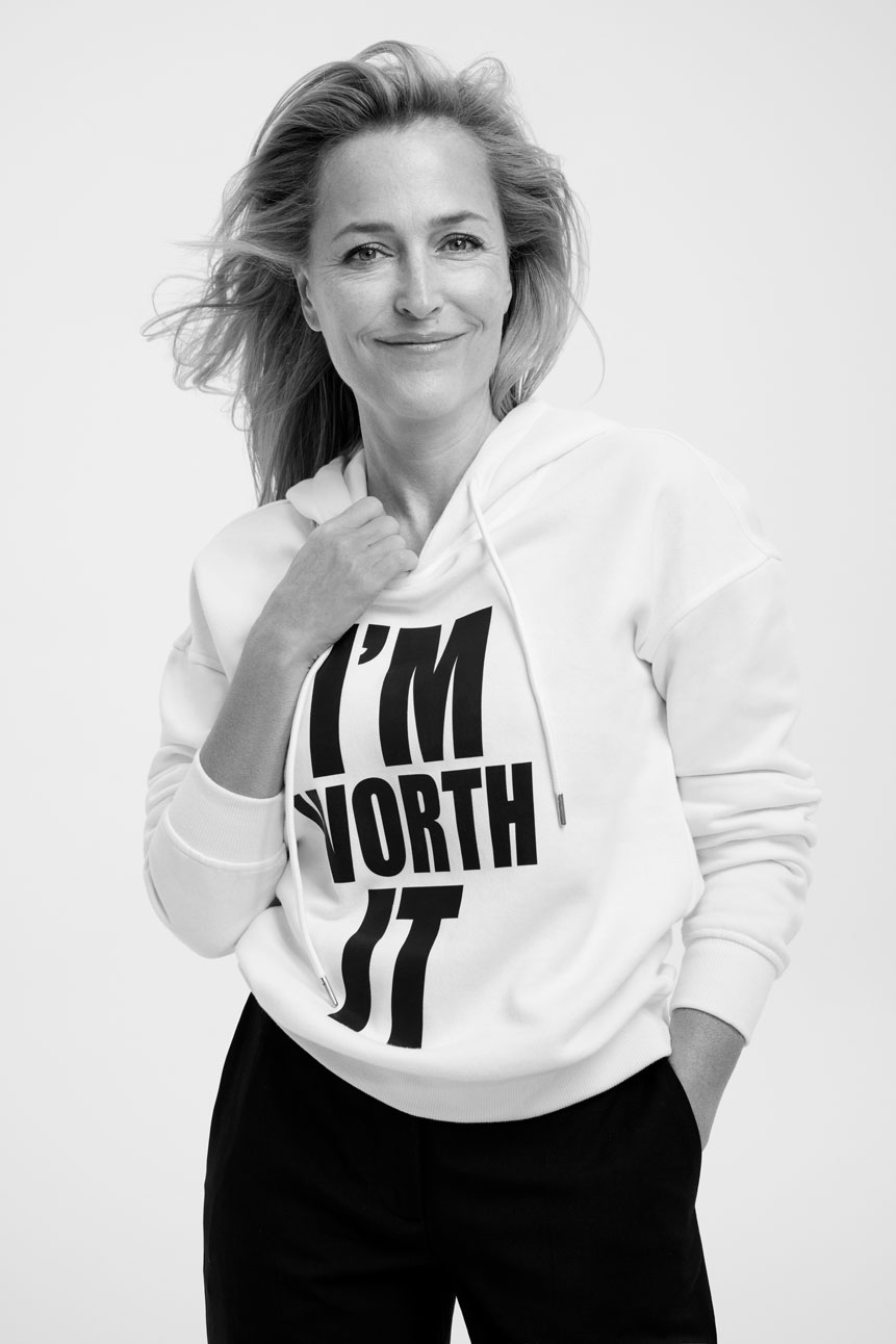 Gillian Anderson a L’Oréal Paris új nagykövete