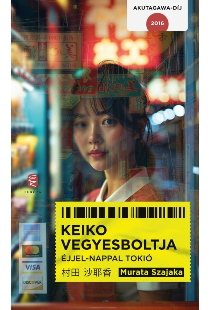 Szajaka Murata: Keiko vegyesboltja - Éjjel-nappal Tokió (Európa Kiadó)