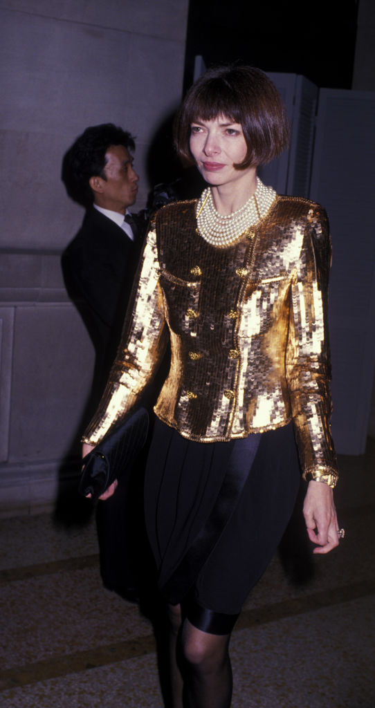 Anna Wintour a Met-gálán, 1989