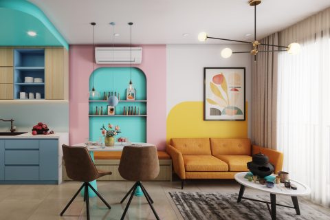 Lakberendezés dekoráció paradicsom