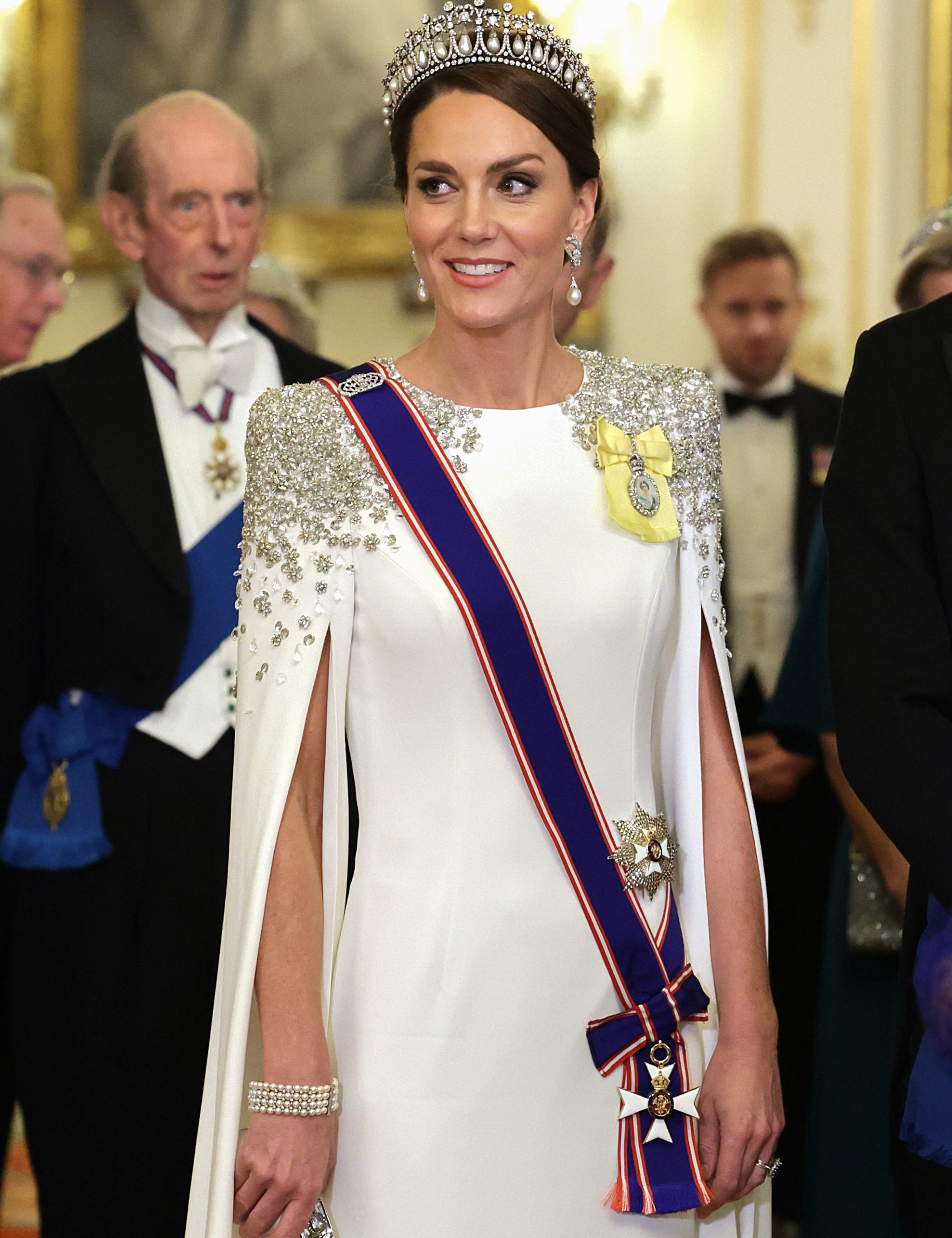 Katalin hercegné gyöngyös karkötője