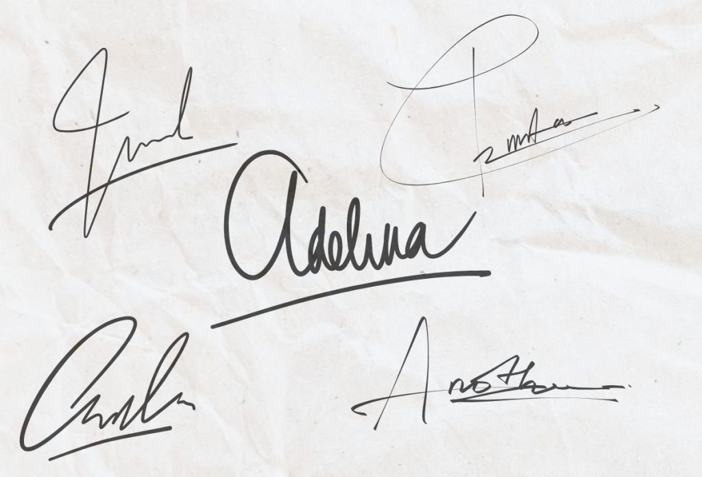 Számít az is abban, a grafológia szerint mit jelent a személyiségre nézve, milyen vonallal és hogyan húzzák alá az aláírást