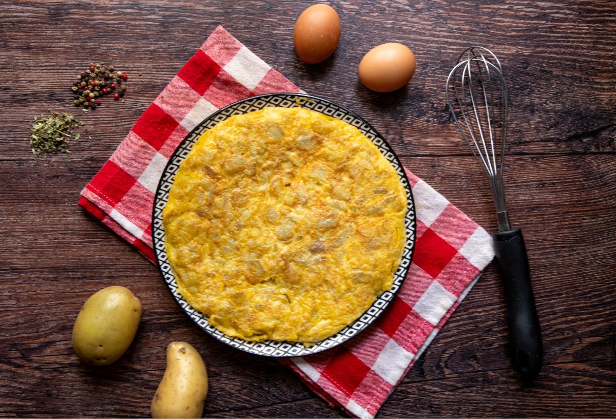 Mikrós omlett recept