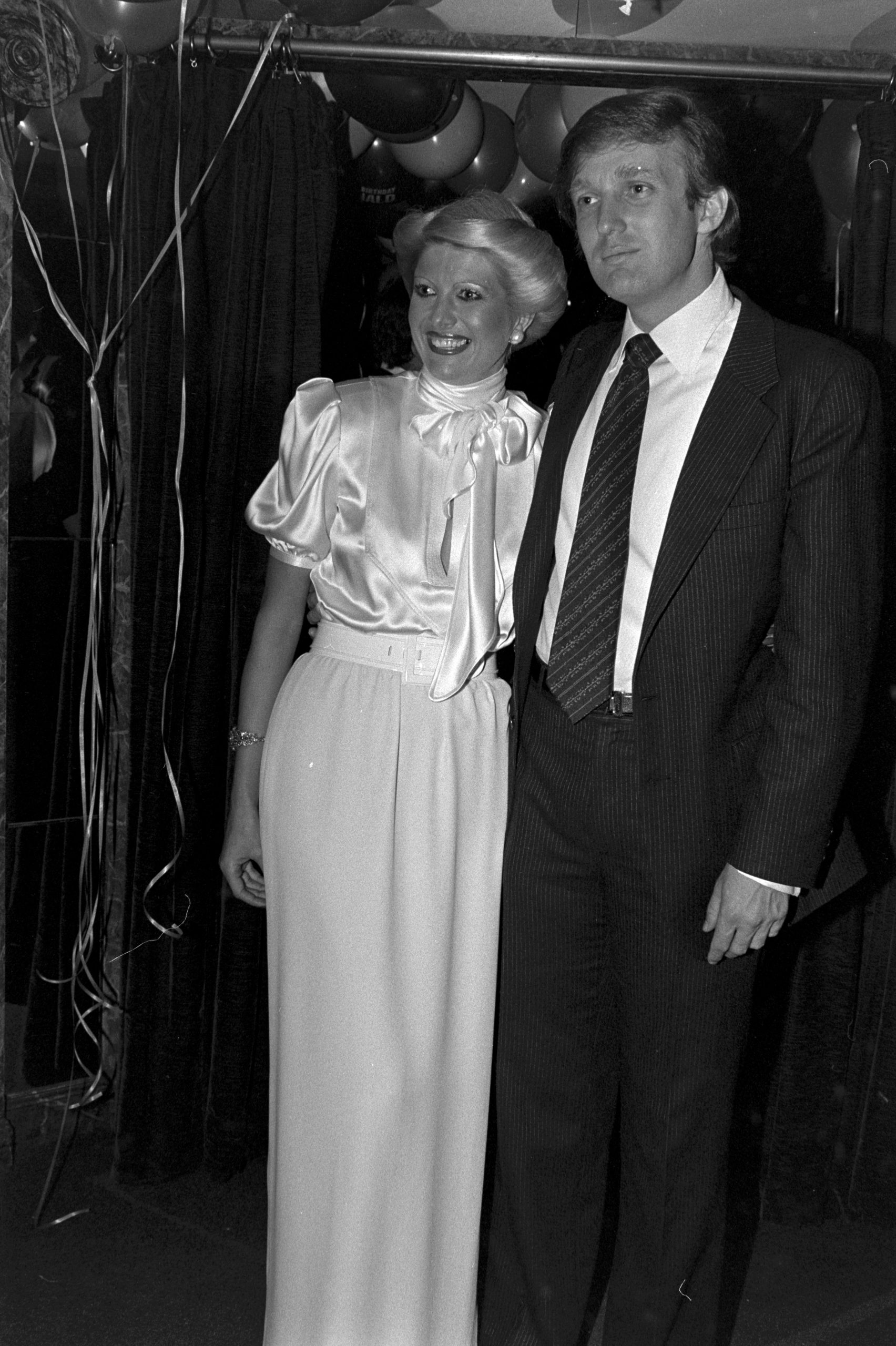 Donald Trump és első felesége, Ivana