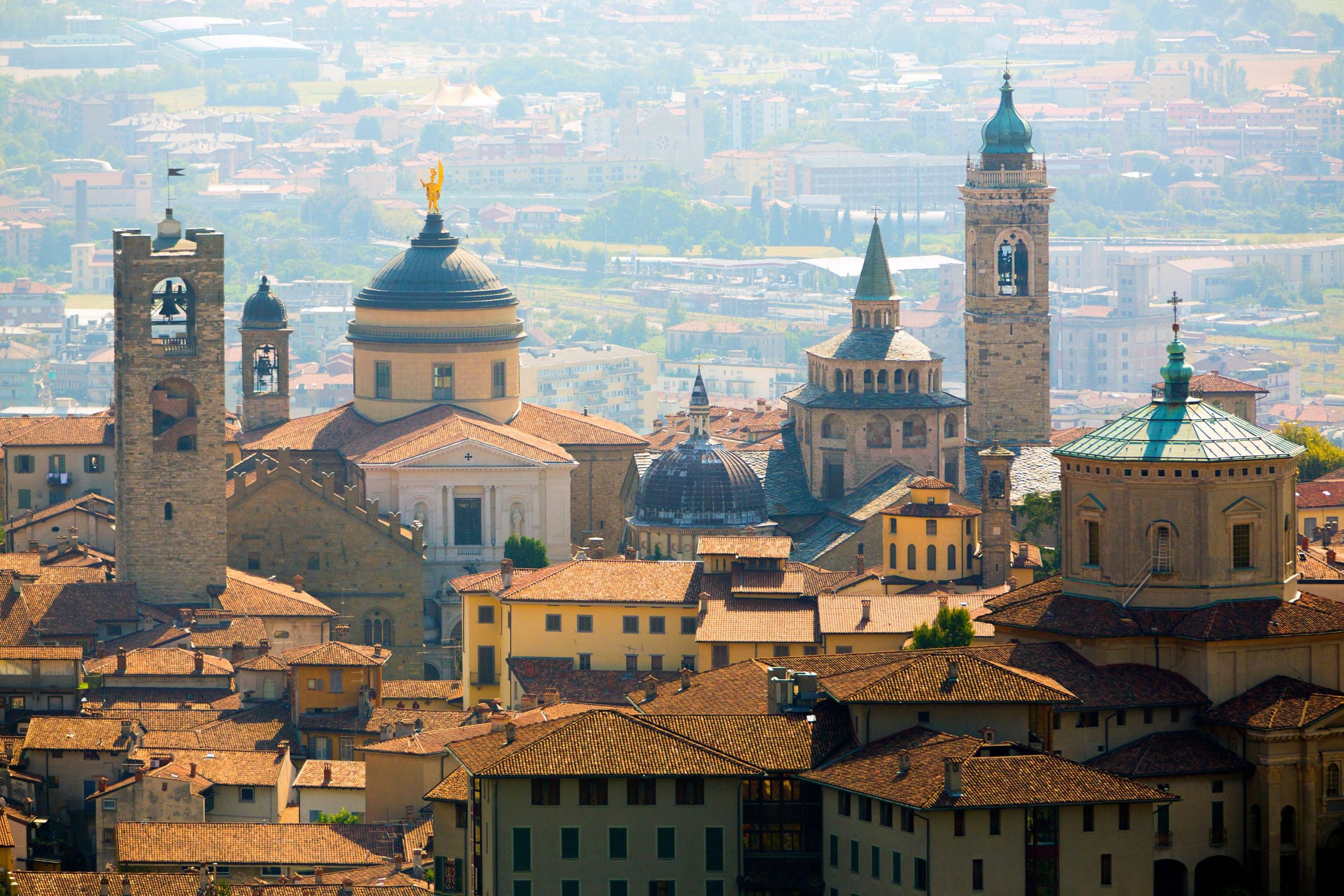 Bergamo történelmi óvárosa maga a megtestesült elegancia