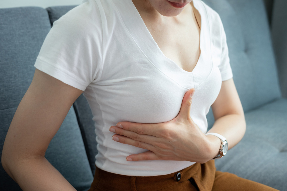 Az időben felismert mellrák tünete életmentő lehet